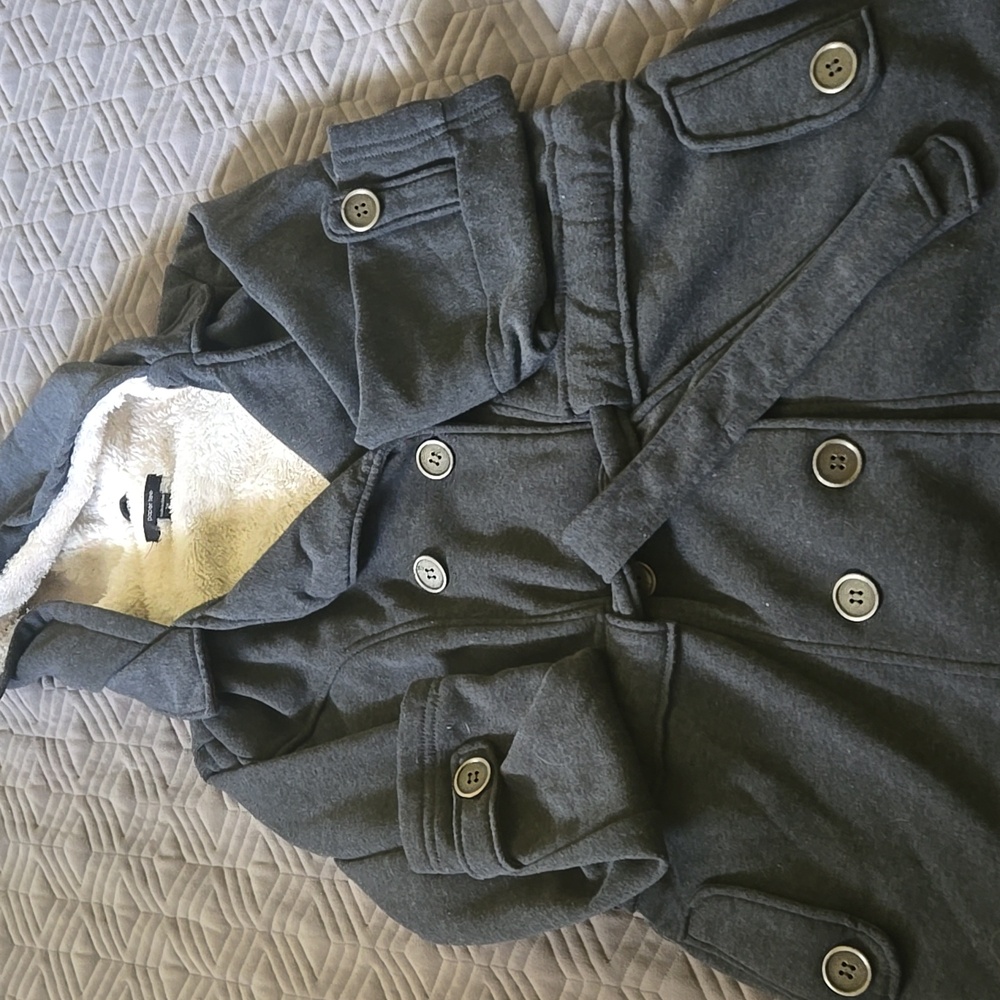Paper Tee Cream Sherpa Jacket